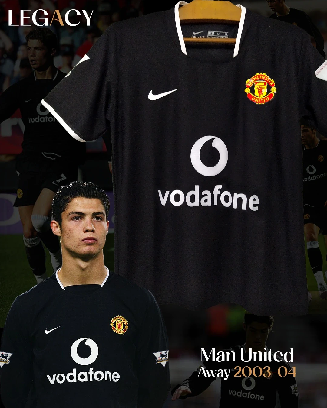  product image Manchester United 2003/04 Away - Ronaldo