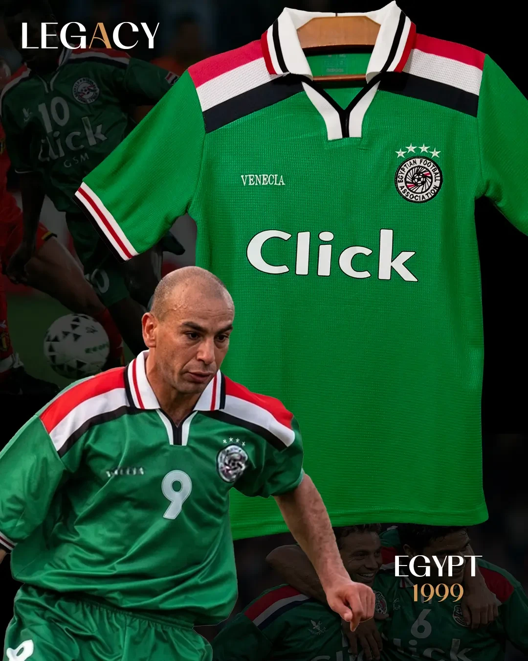 Egypt 1998 Away shirt