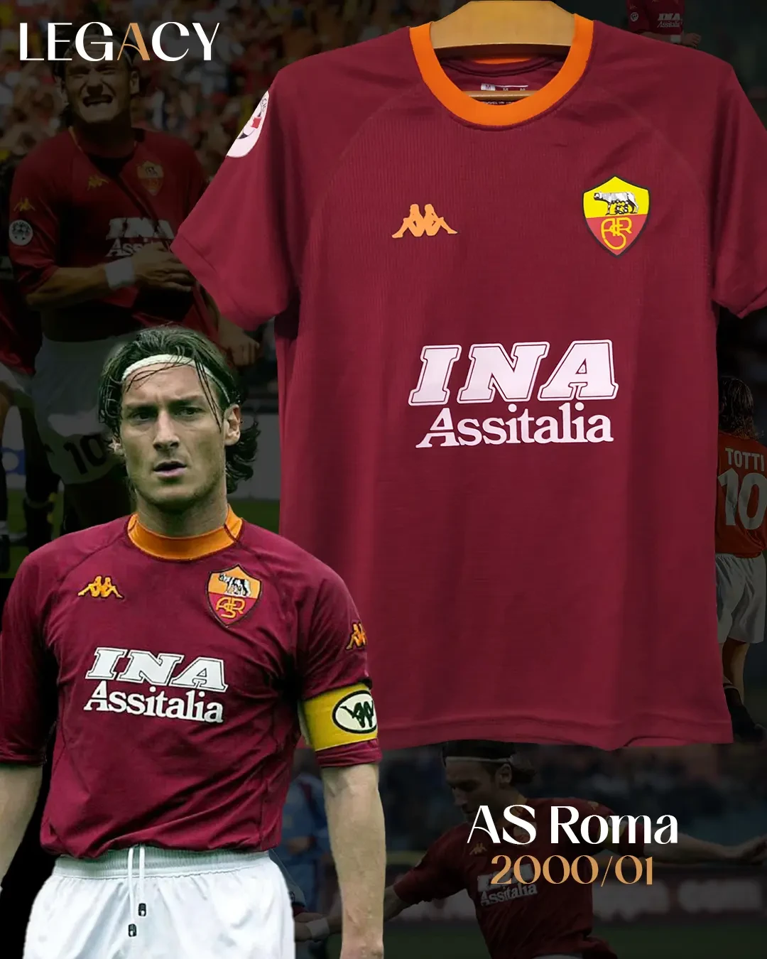  product image AS Roma 2000/01 Home - Totti