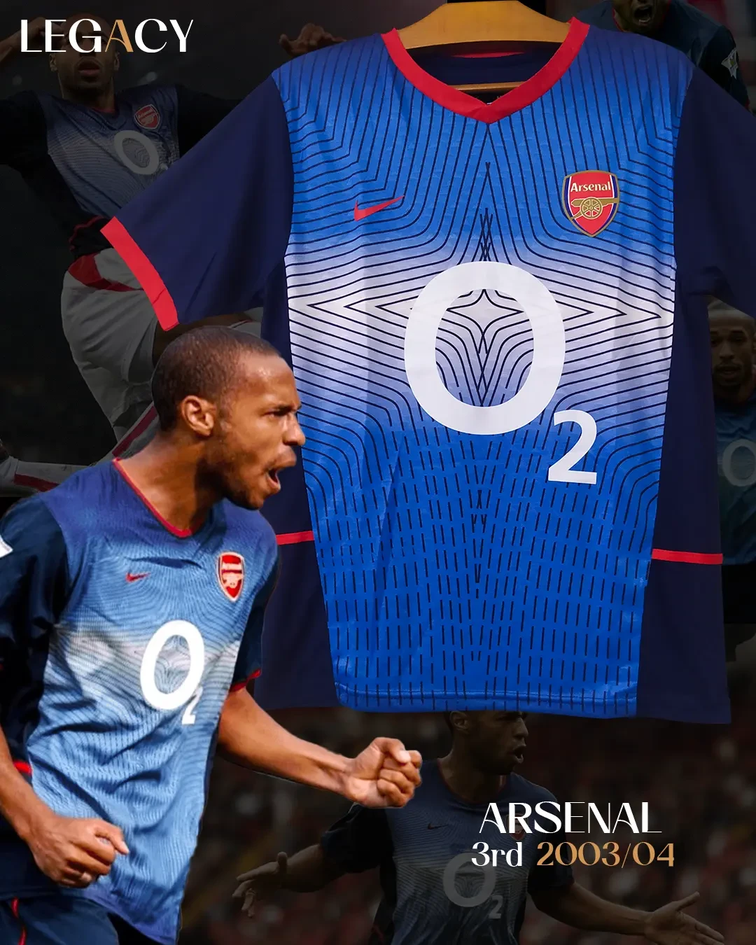  product image Arsenal 2003/04 Third - Henry
