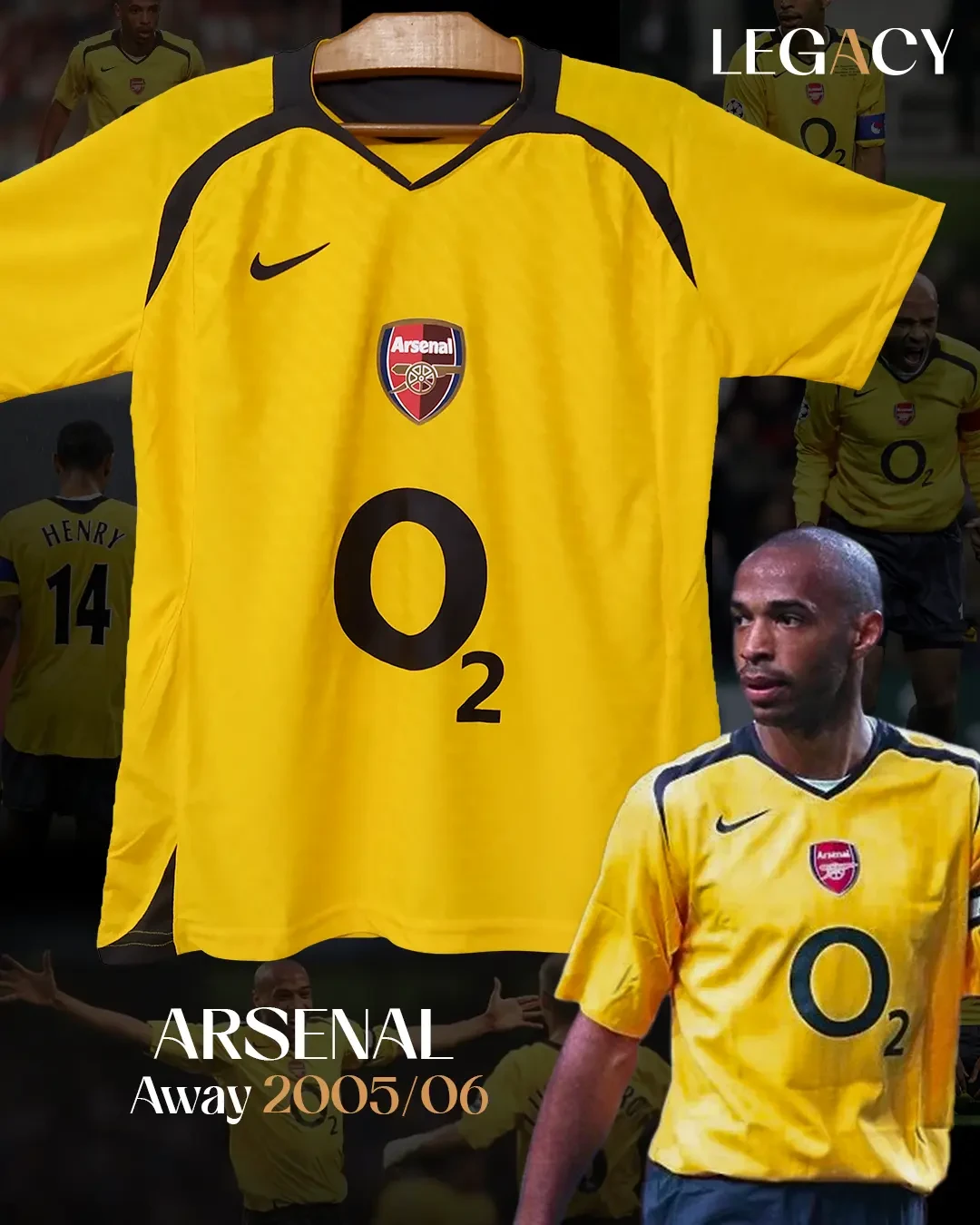  product image Arsenal 2005/06 Away - Henry