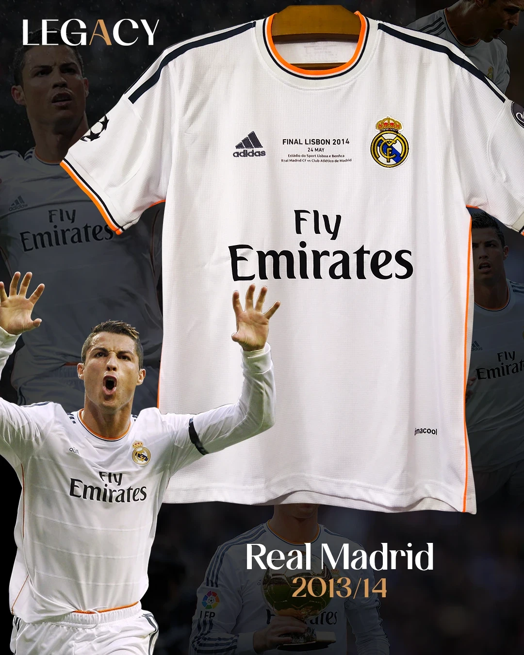 product image Real Madrid 2013/14 Home - Ronaldo
