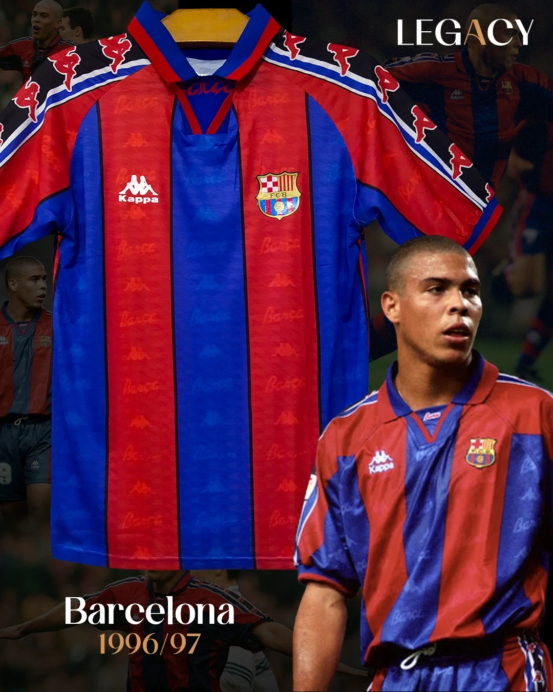  product image Barcelona 1996/97 Home - Ronaldo
