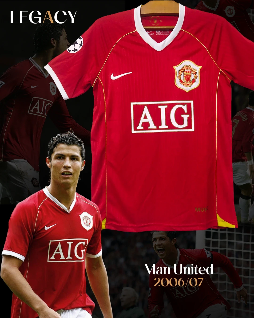product image Manchester United 2006/07 Home - Ronaldo
