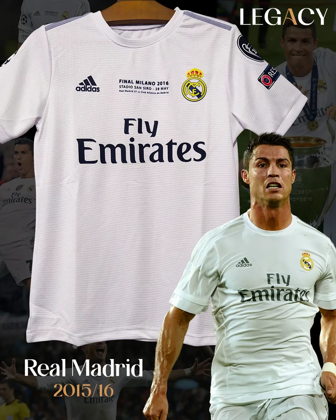 Real Madrid 2015/16 Home