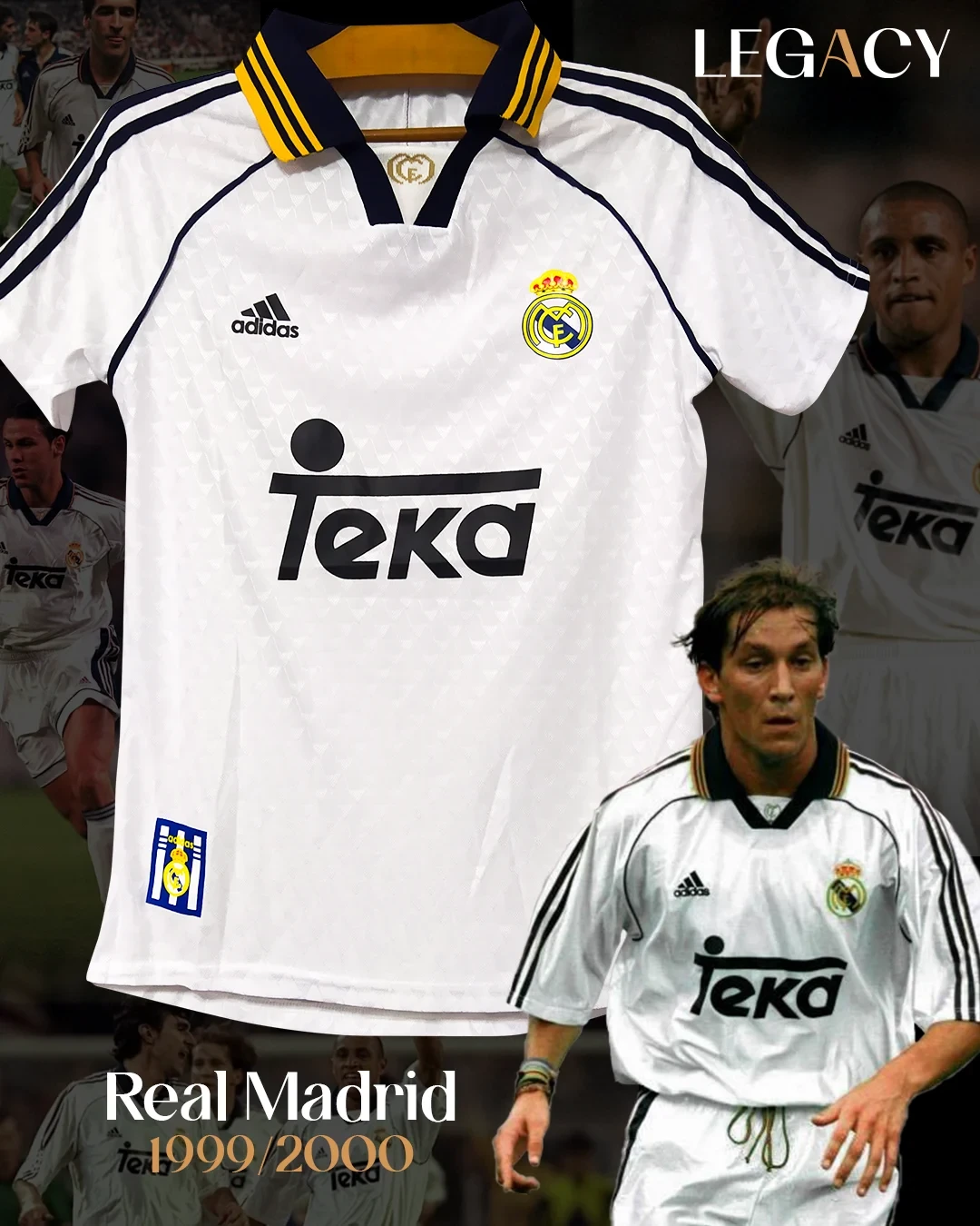 Real Madrid 1999 Home