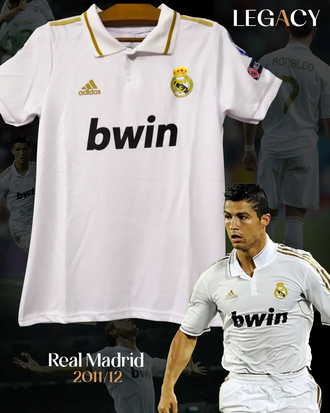  product image Real Madrid 2011-12 Home - Ronaldo