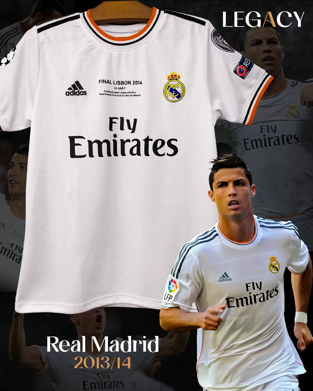  product image Real Madrid 2013/14 Home - Ronaldo