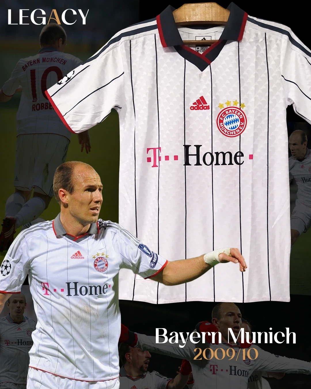  product image Bayern Munich 2009 Away - Robben