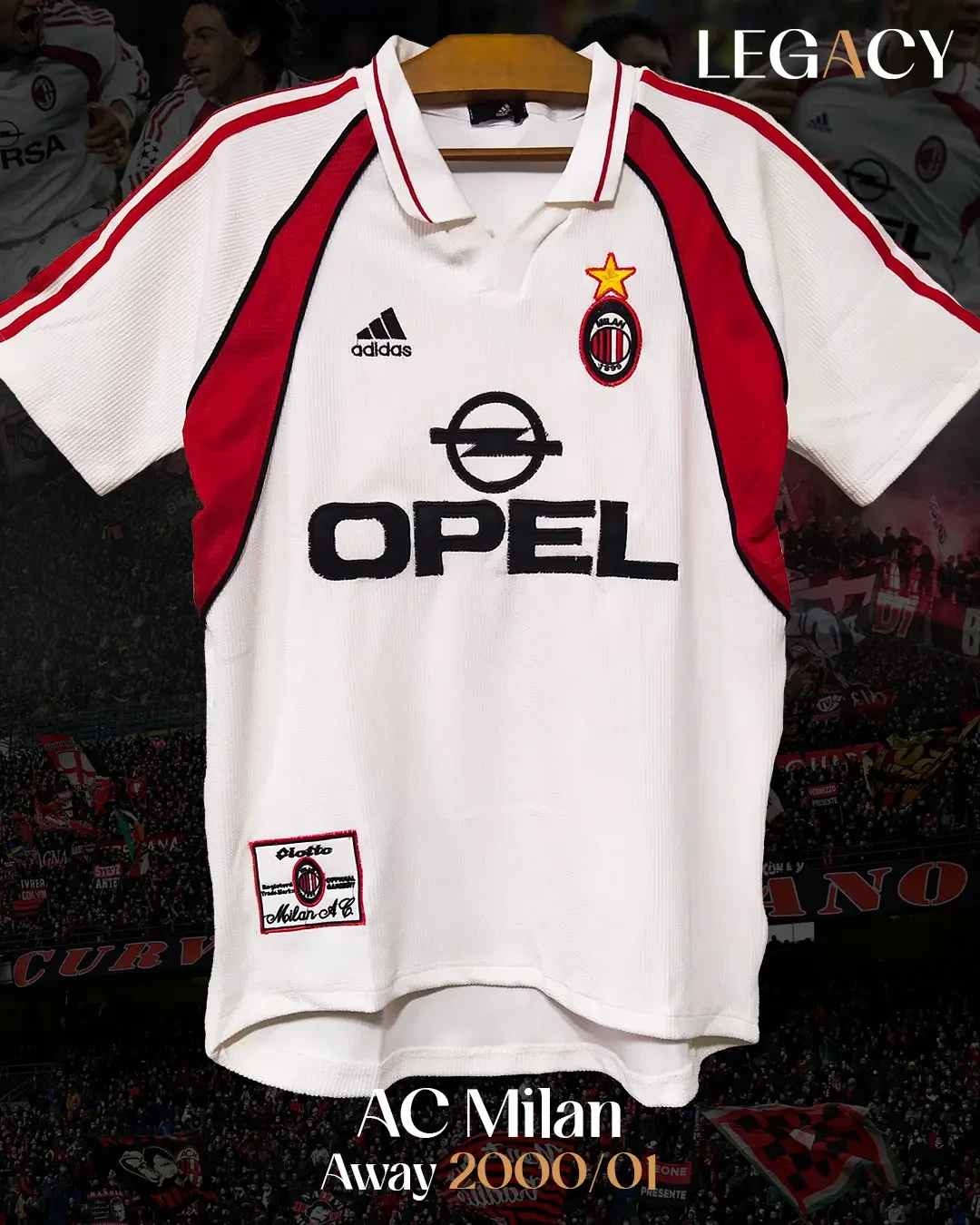 product image AC Milan 2000/01 Away - Maldini